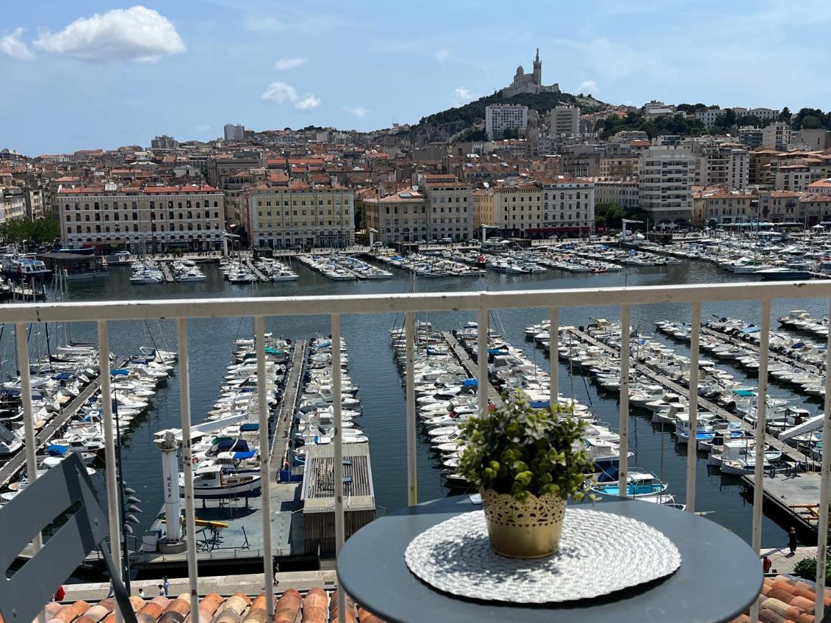 Beau Duplex Sur Le Vieux Port Lägenhet Marseille Exteriör bild