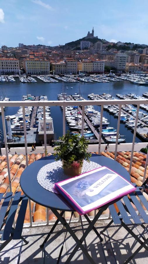 Beau Duplex Sur Le Vieux Port Lägenhet Marseille Exteriör bild